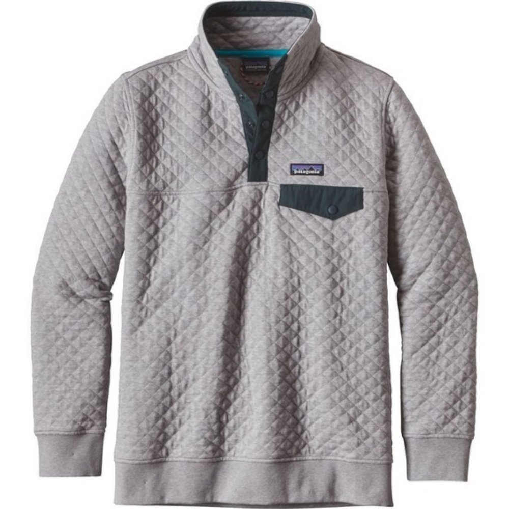 Patagonia Woman’s Quilt Snap-T Pullover Gray